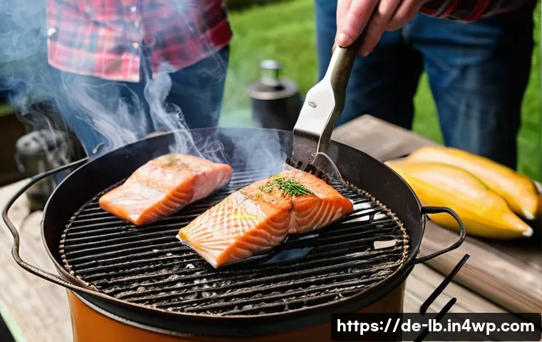 가정에서 시도할 수 있는 훈제 기술 - **Prompt 1: The Enthusiastic Home Smoker**
    A wholesome, gender-neutral person (wearing comfortab...