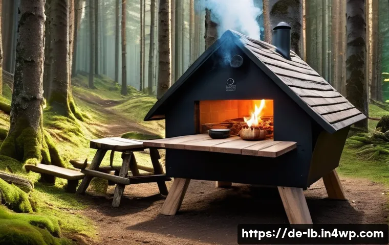 훈제 기법으로 만드는 유명한 요리 - A rustic German smokehouse scene in the Black Forest region, showcasing traditional smoking methods ...